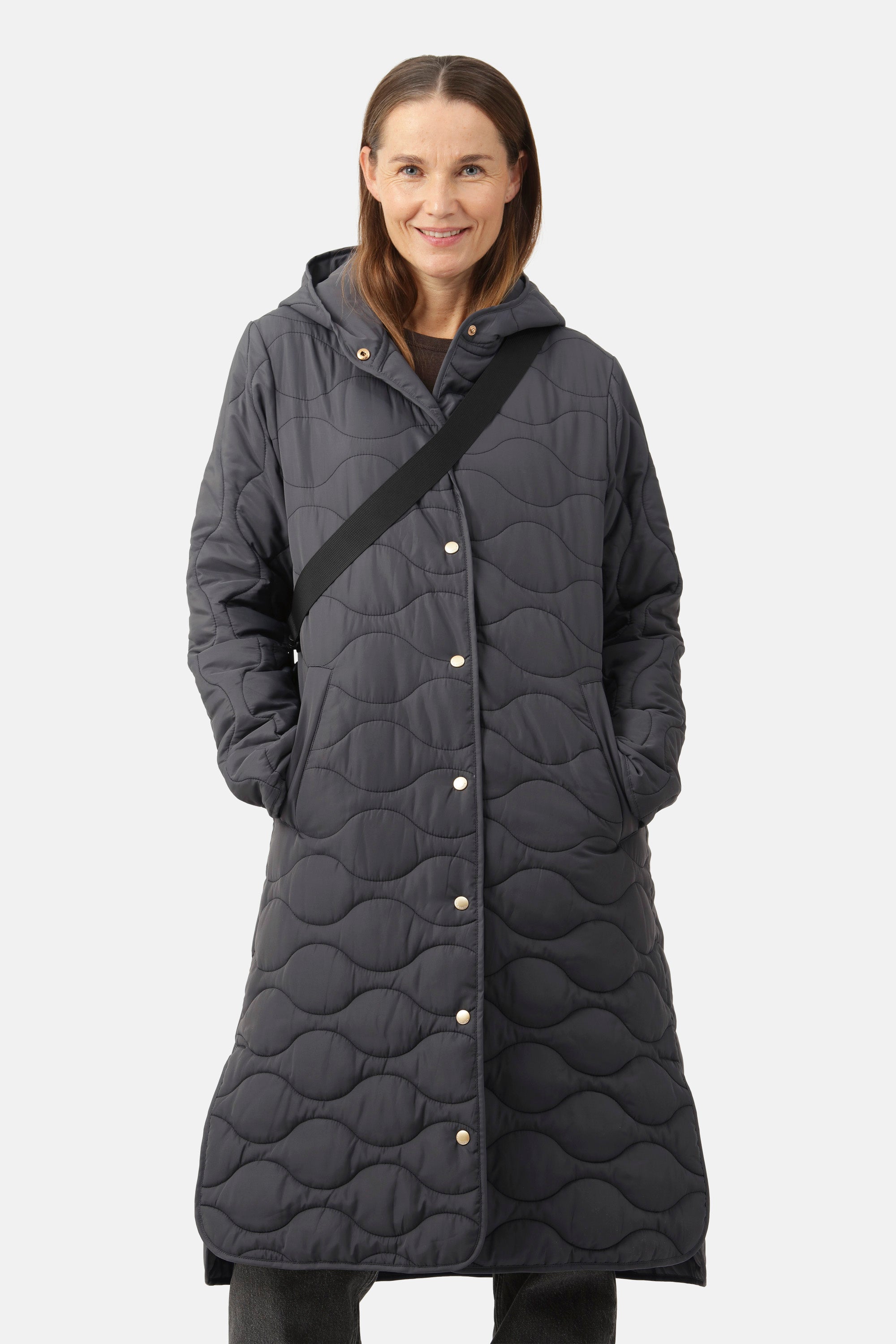 Ilse Jacobsen Hornbæk Outerwear Quilt Coat Coat 038 Asphalt